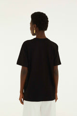 Black Landscape Carioca Relaxed T-Shirt