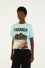 Dois Irmaos Landscape Carioca Relaxed T-Shirt