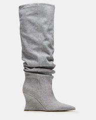 Distortion Grey Fabric