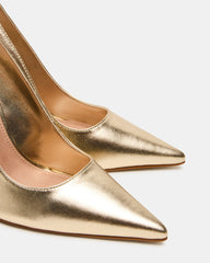 Noir Gold Leather