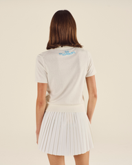 Lingua Franca Cotton Silk Polo