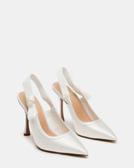 Bri White Satin