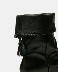 Enaya Black Leather