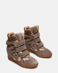Mavis Taupe Suede